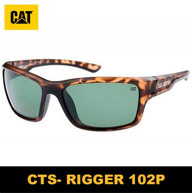 Lentes De Sol Rigger 102P Lunas Verdes Polarizadas
